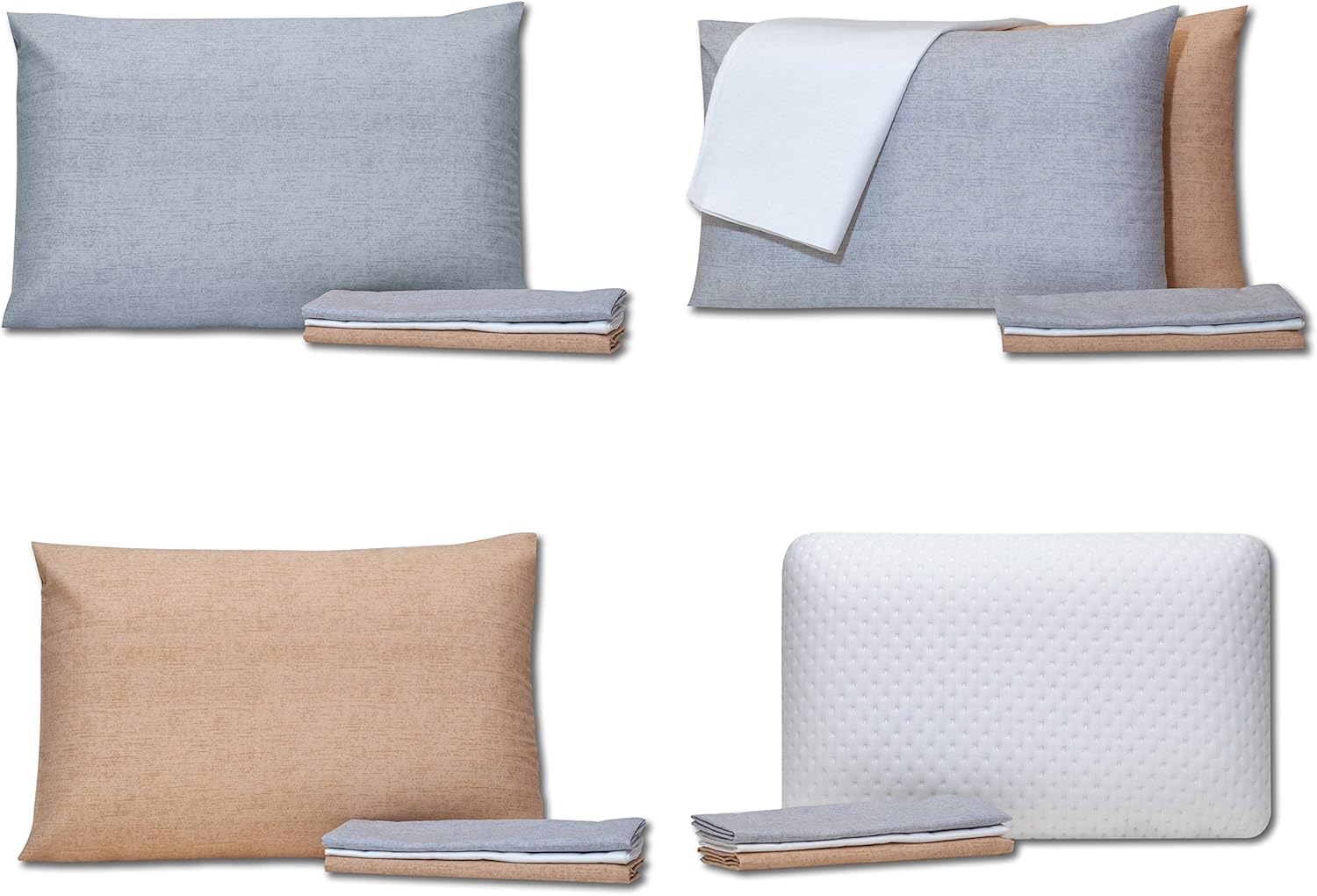 ProComf Travel and Camping Memory Foam Pillow for All Ages