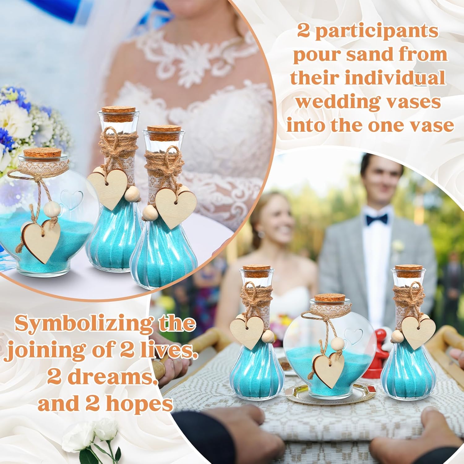 Layhit Unity Sand Ceremony Set for Wedding