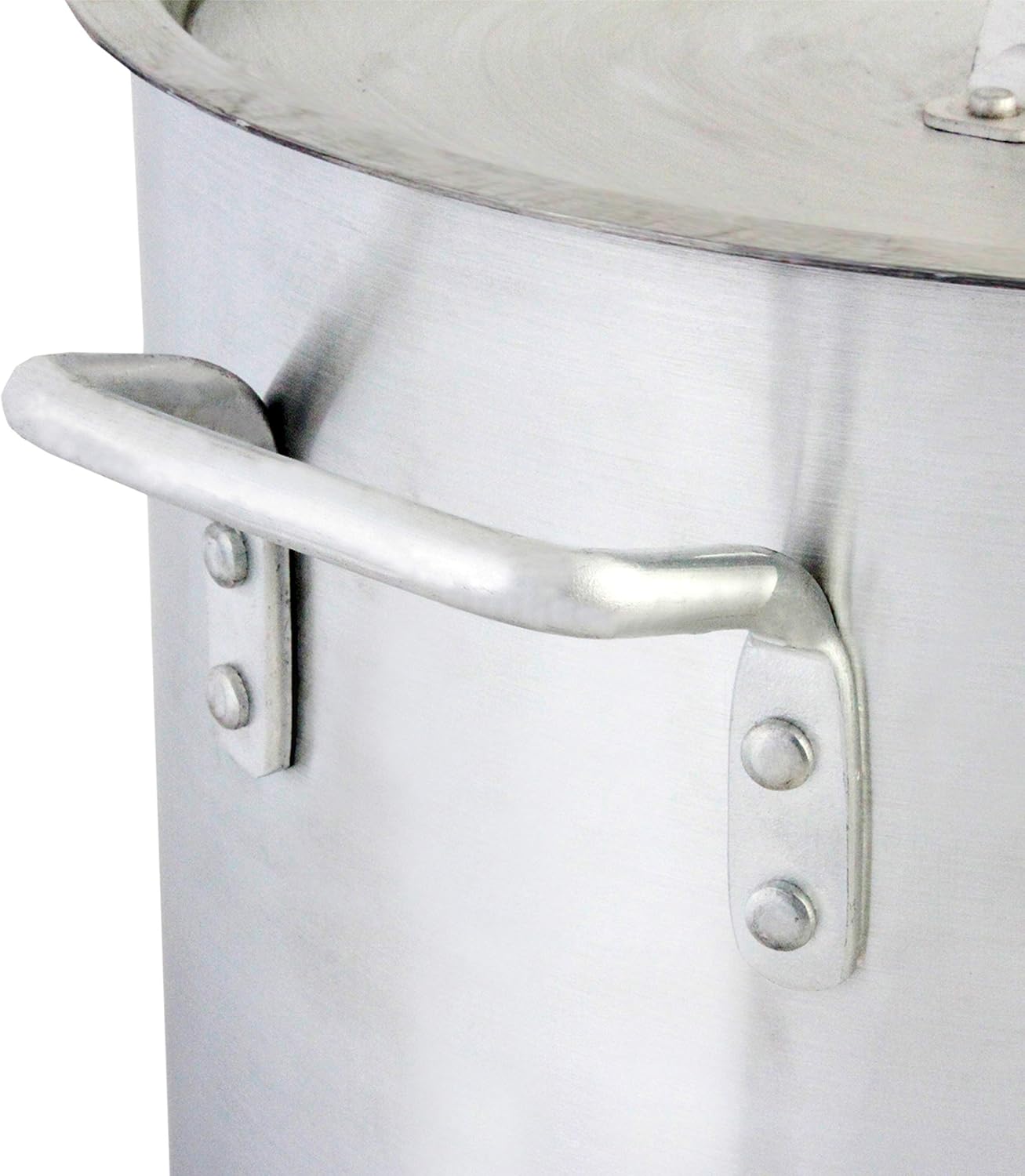 60 Quart Aluminum Stock Pot with Riveted Handles