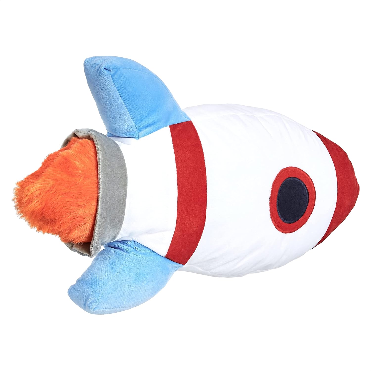 Amazon Basics Space Rockets Decorative Pillow for Kids Room