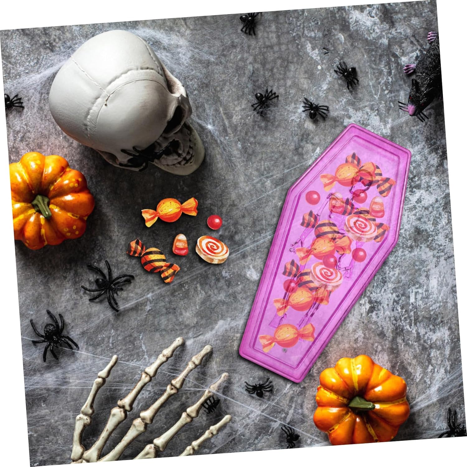 Unomor Halloween Candy Box Coffin Design