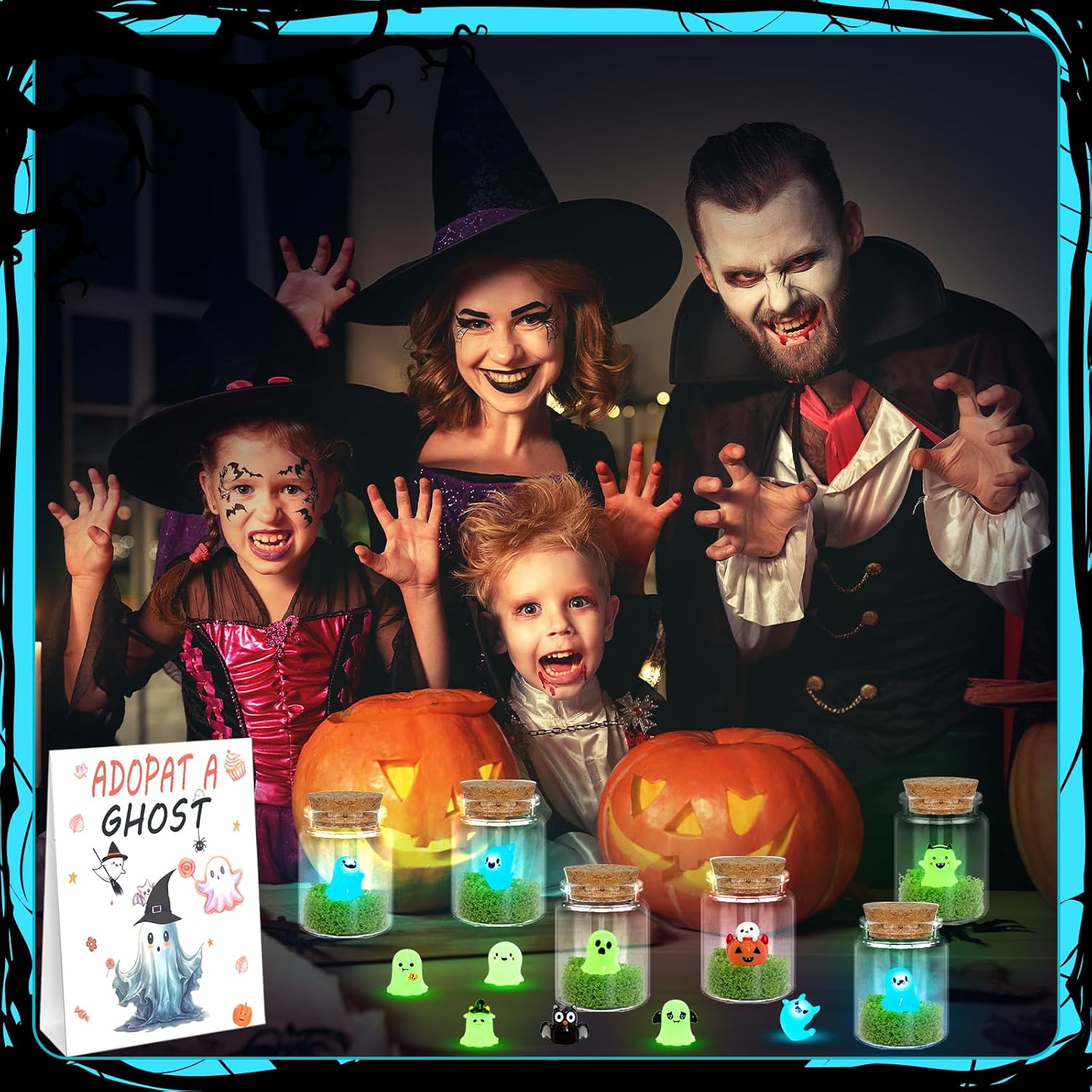 38 Pcs Adopt a Ghost Halloween Party Favors Decor