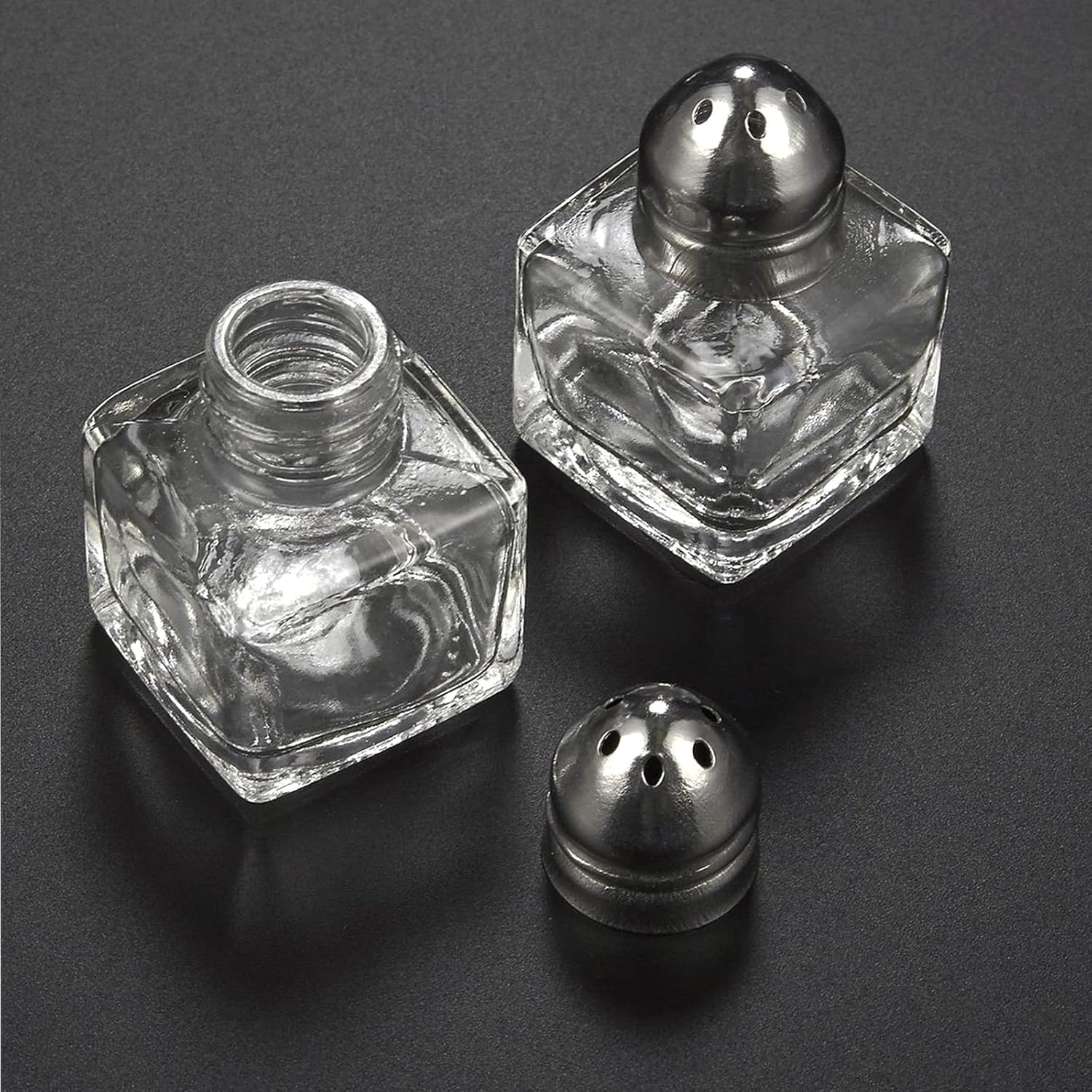 Juvale Set of 24 Mini Salt and Pepper Shakers