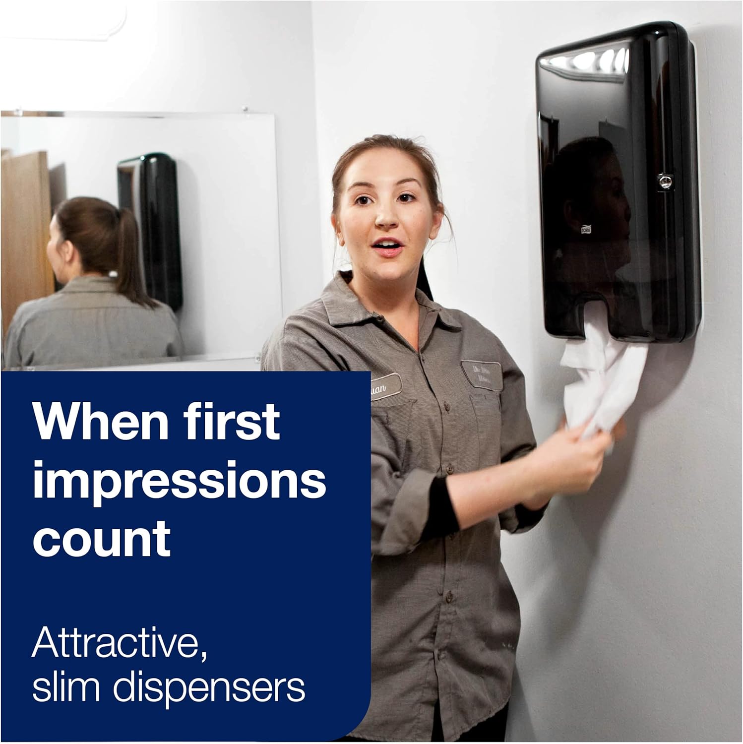 Tork Xpress Multifold Hand Towel Dispenser Black