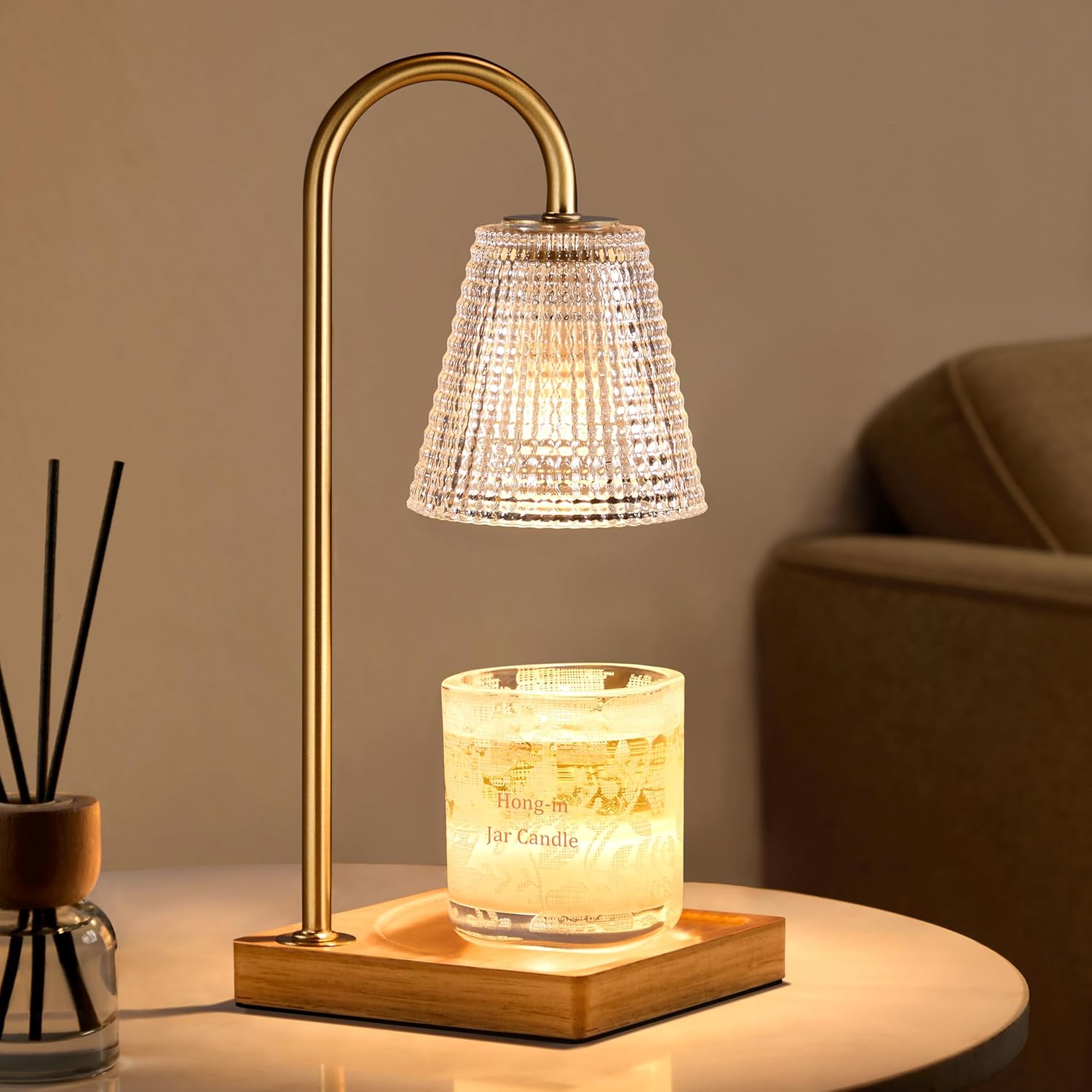 Hong-in Candle Warmer Lamp with Timer Dimmer