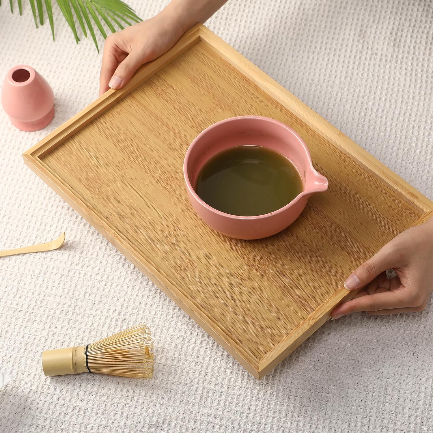 Patelai 2 Set Matcha Bowl and Whisk Holder