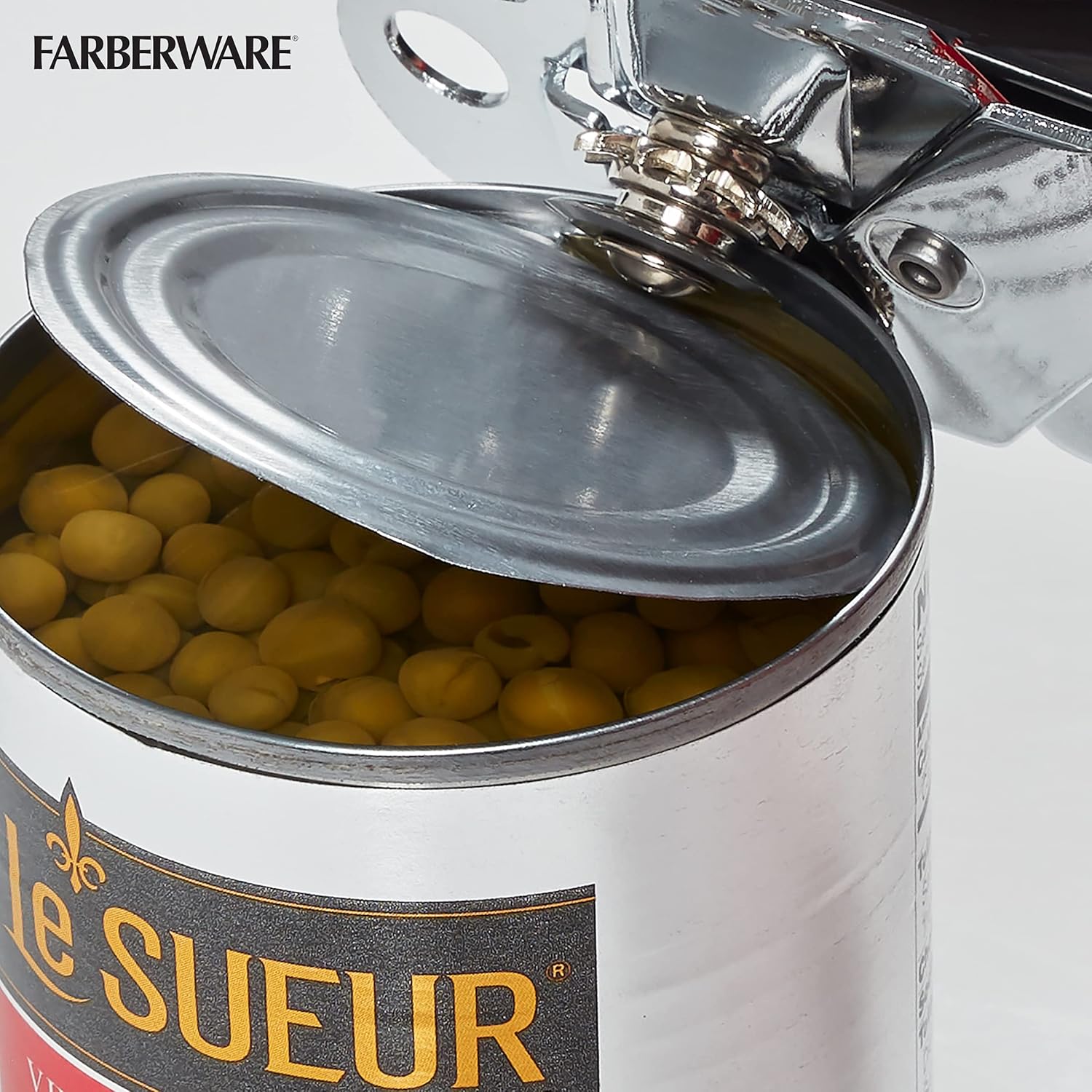 Farberware Pro Soft Knob Can Opener and Bottle Opener Black