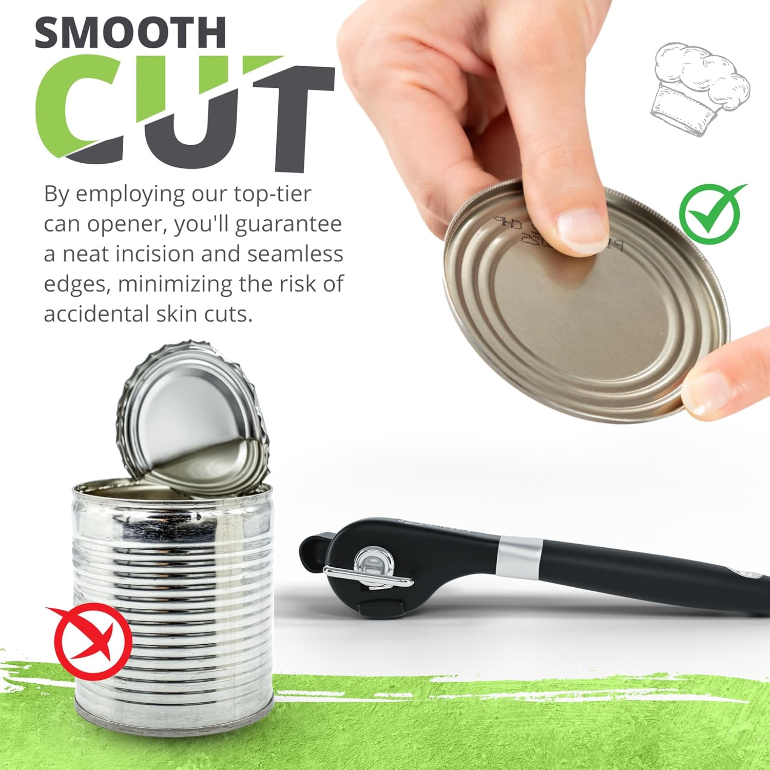 Olivers Kitchen Premium Safety Can Opener 1