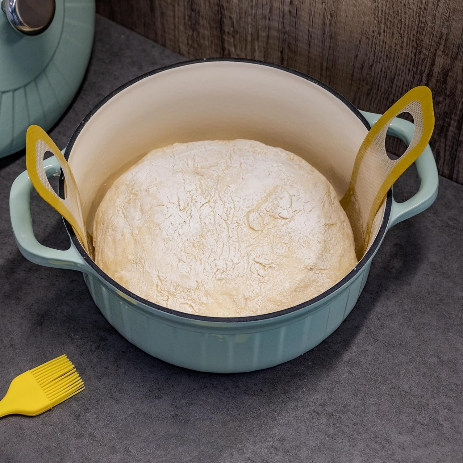 Pidiudu Sourdough Starter Kit with Banneton Basket and Baking Tools