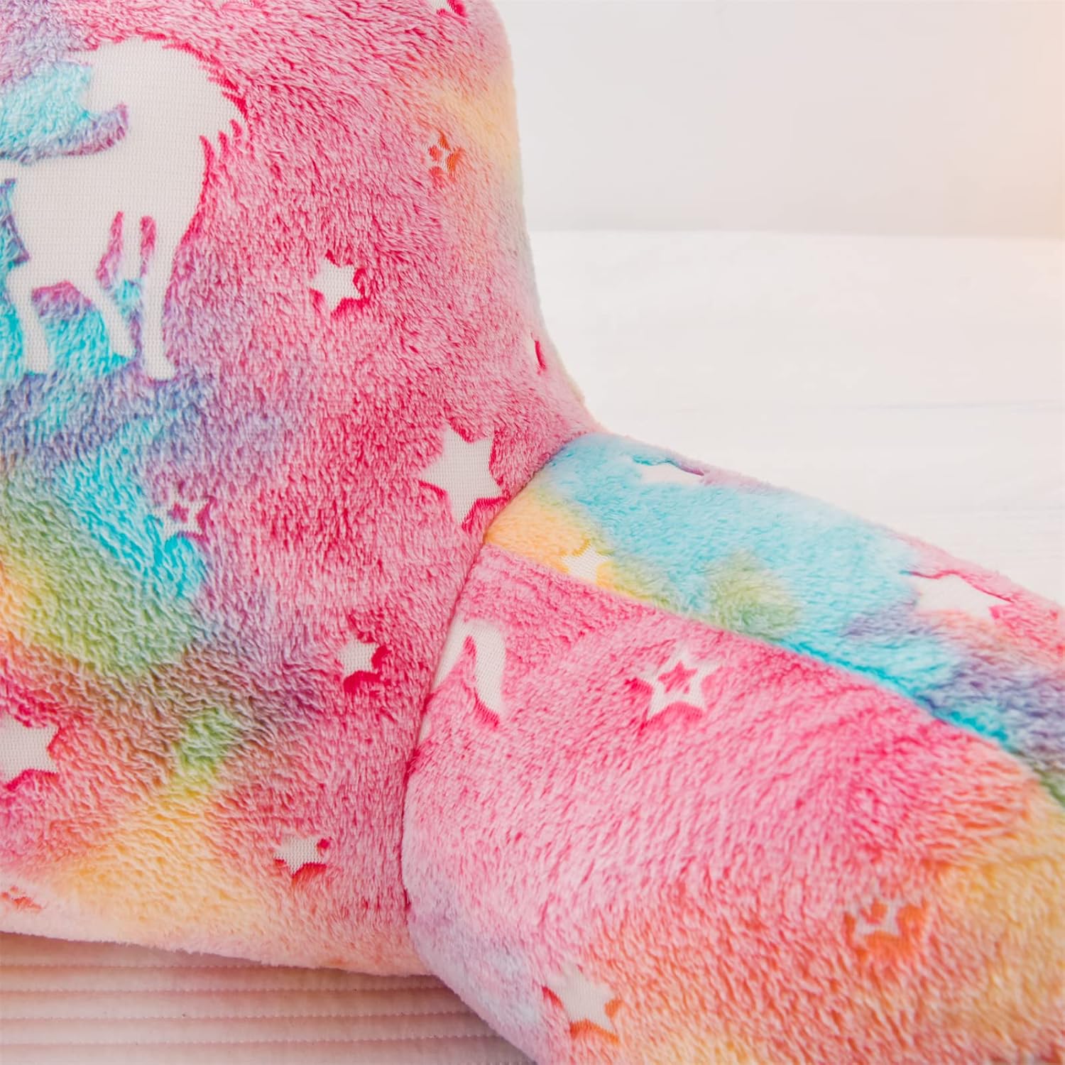A Nice Night Unicorn Reading Pillow Glow in the Dark