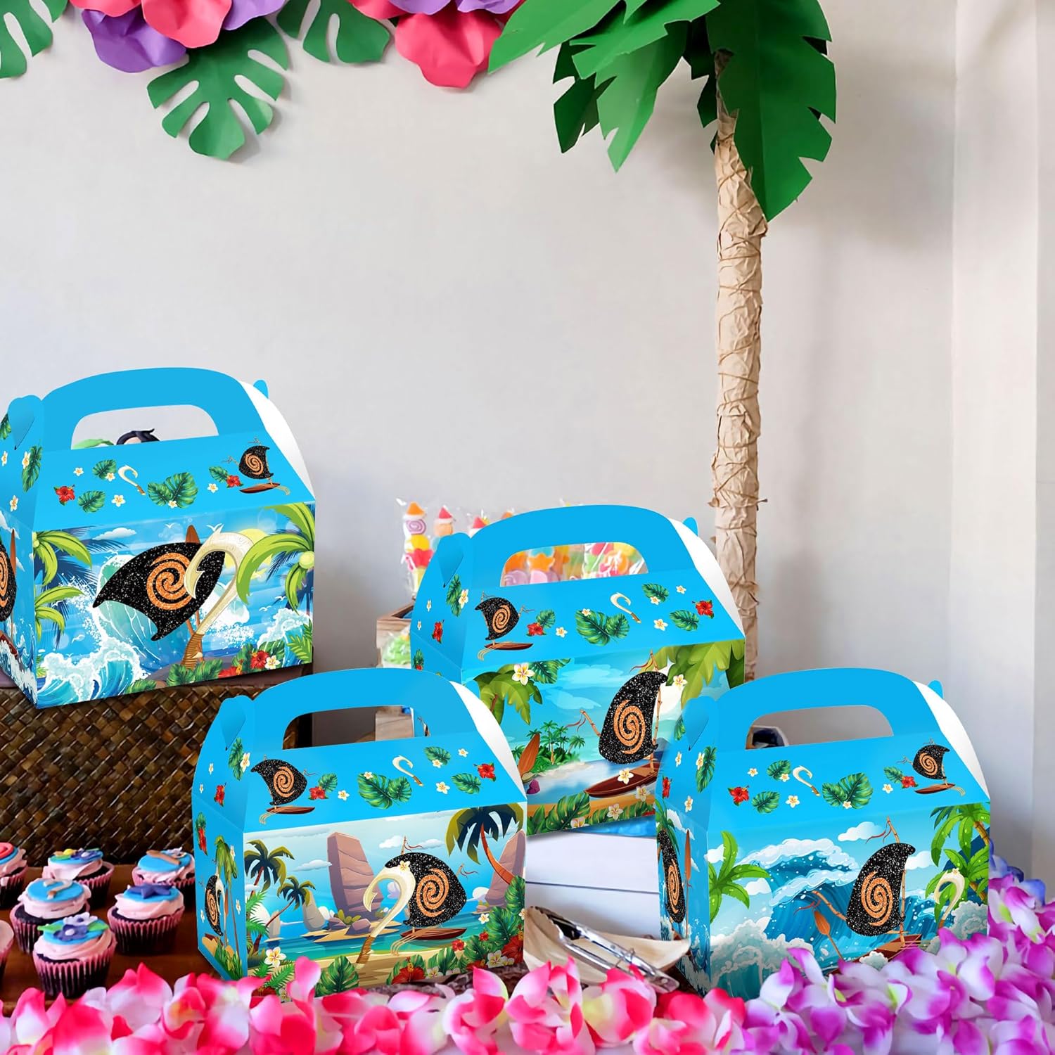 JeVenis Moana Party Favor Candy Box Set