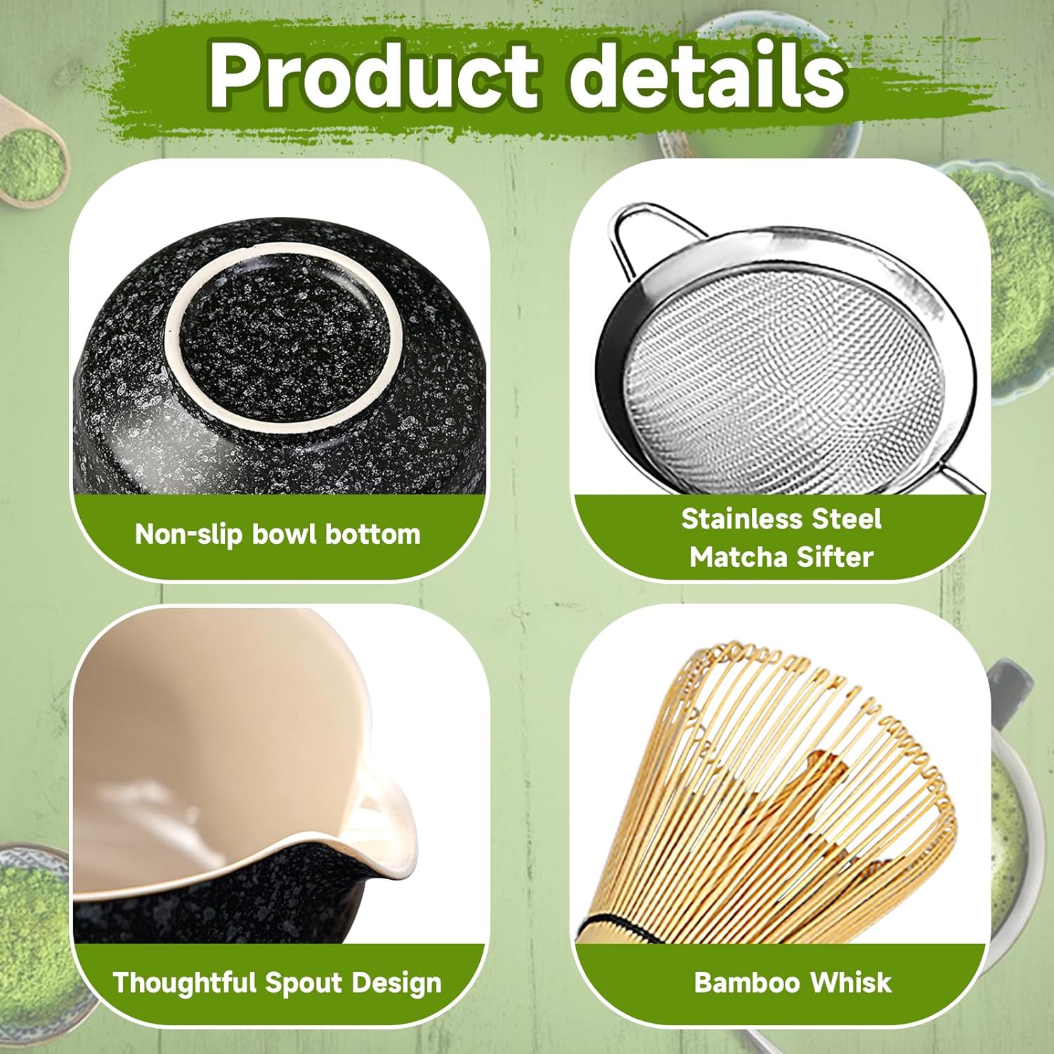 Amerzam Japanese Matcha Ceremony Set