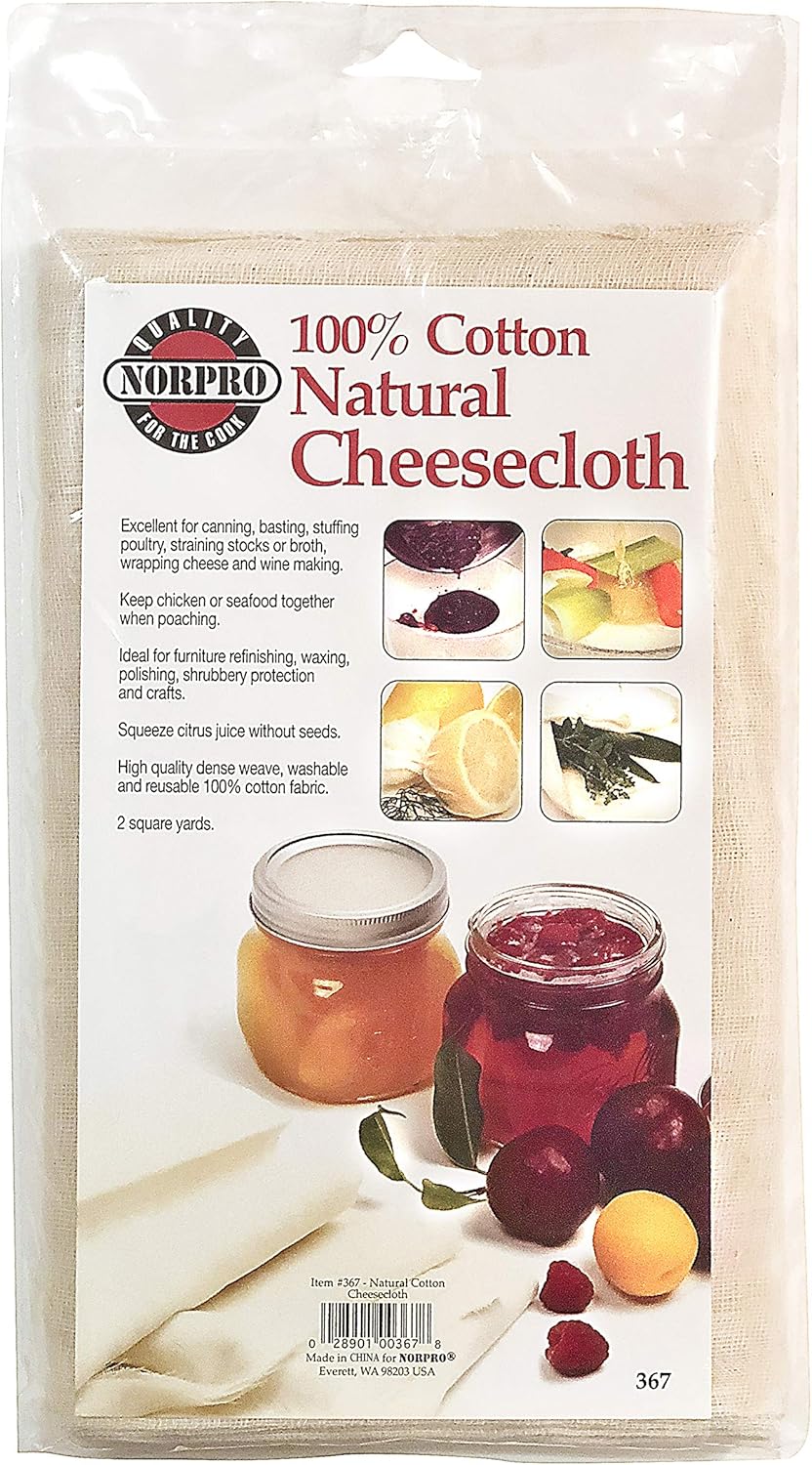 Norpro Natural Cheese Cloth 2 Square Yards