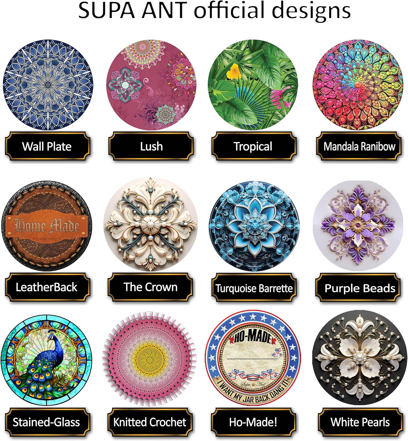 Supa Ant Canning Lids Wide Mouth 50 Pack Turquoise