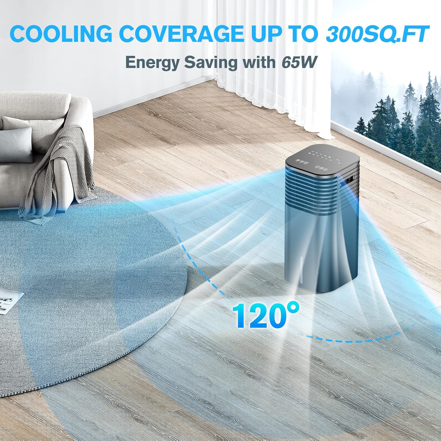 Flowbreeze 3 In 1 Portable AC Unit with Remote