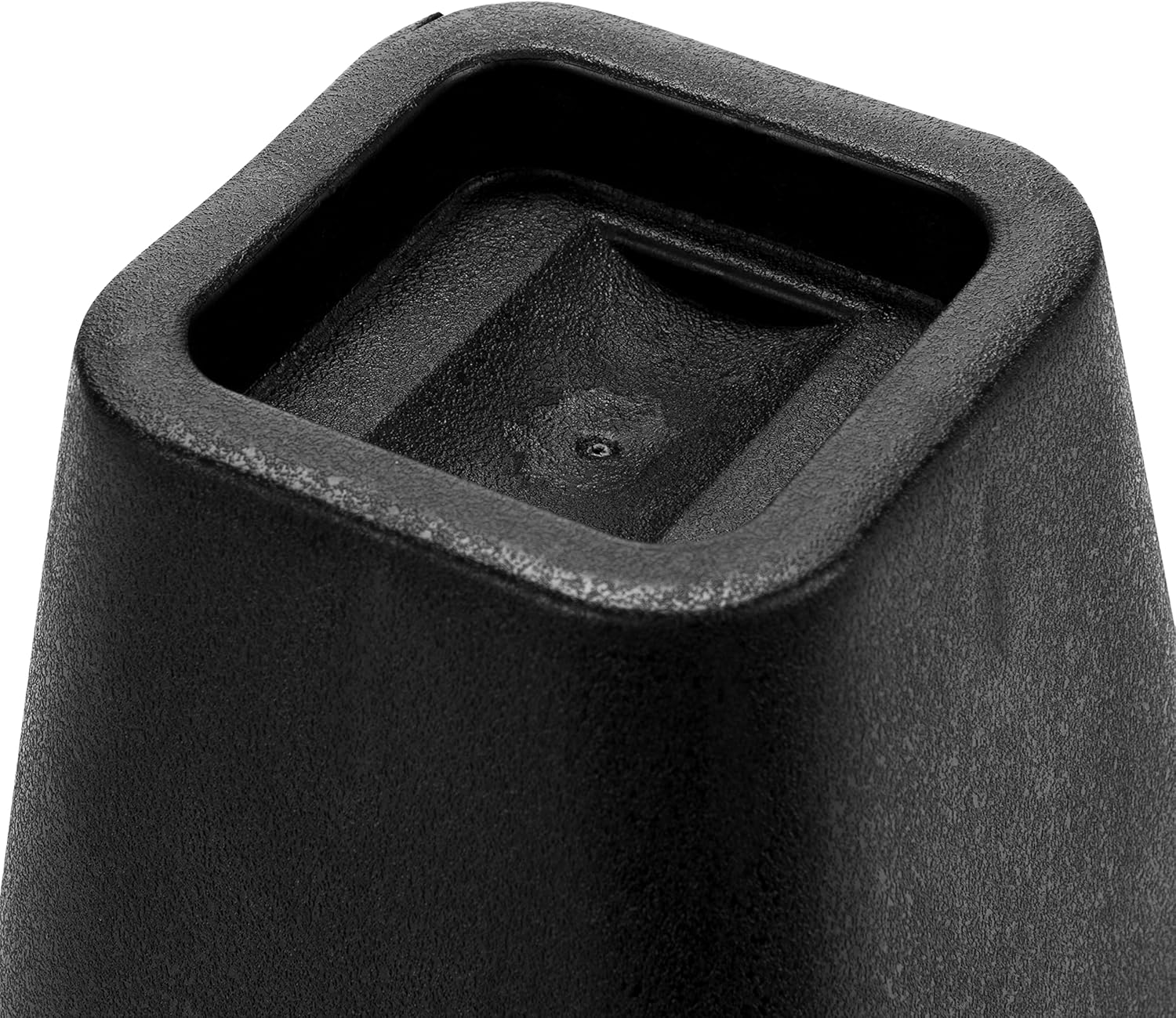 Simplify 6 Inch Bed Riser Pack of 4 Black