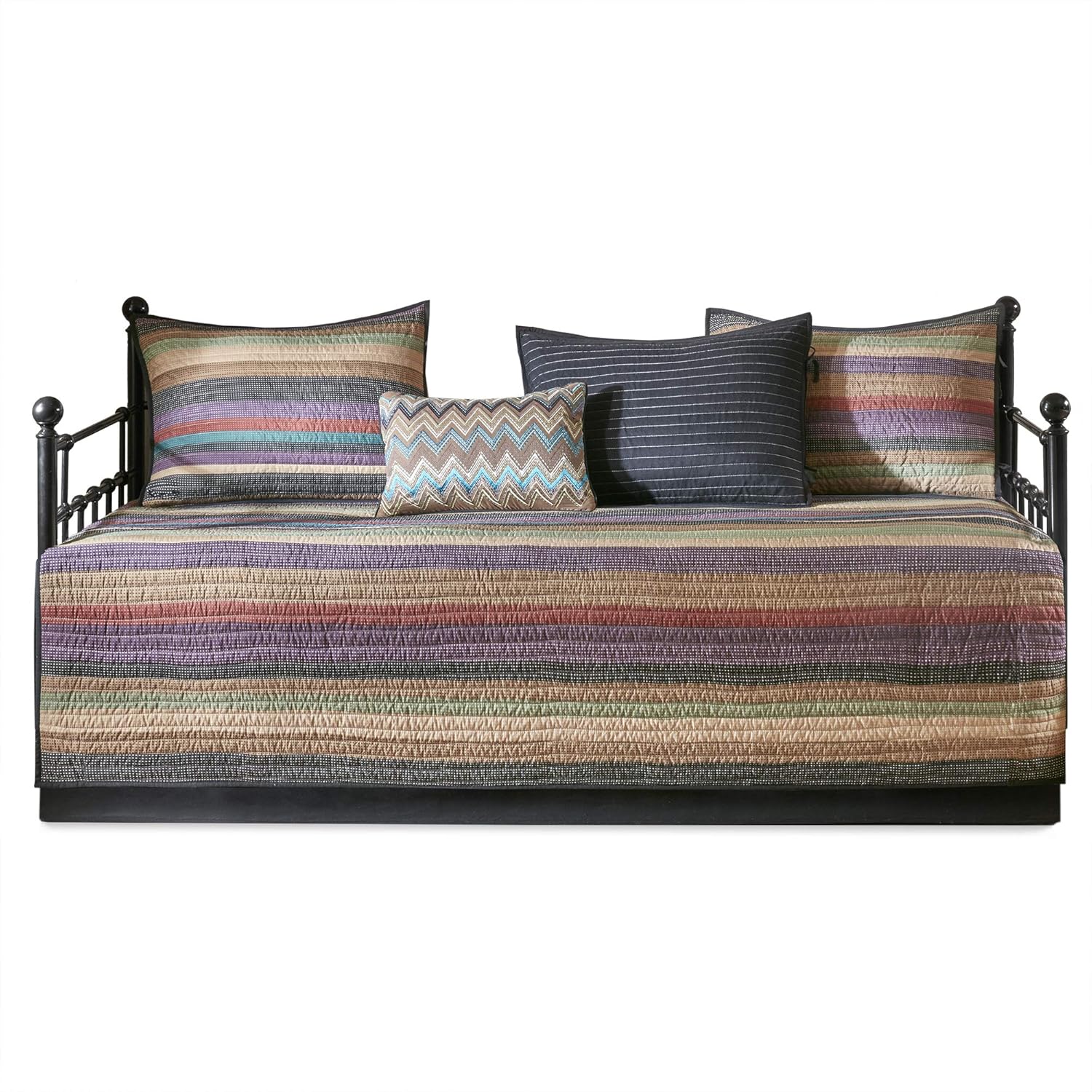 Madison Park Reversible Daybed Cover Set Yosemite Purple Teal