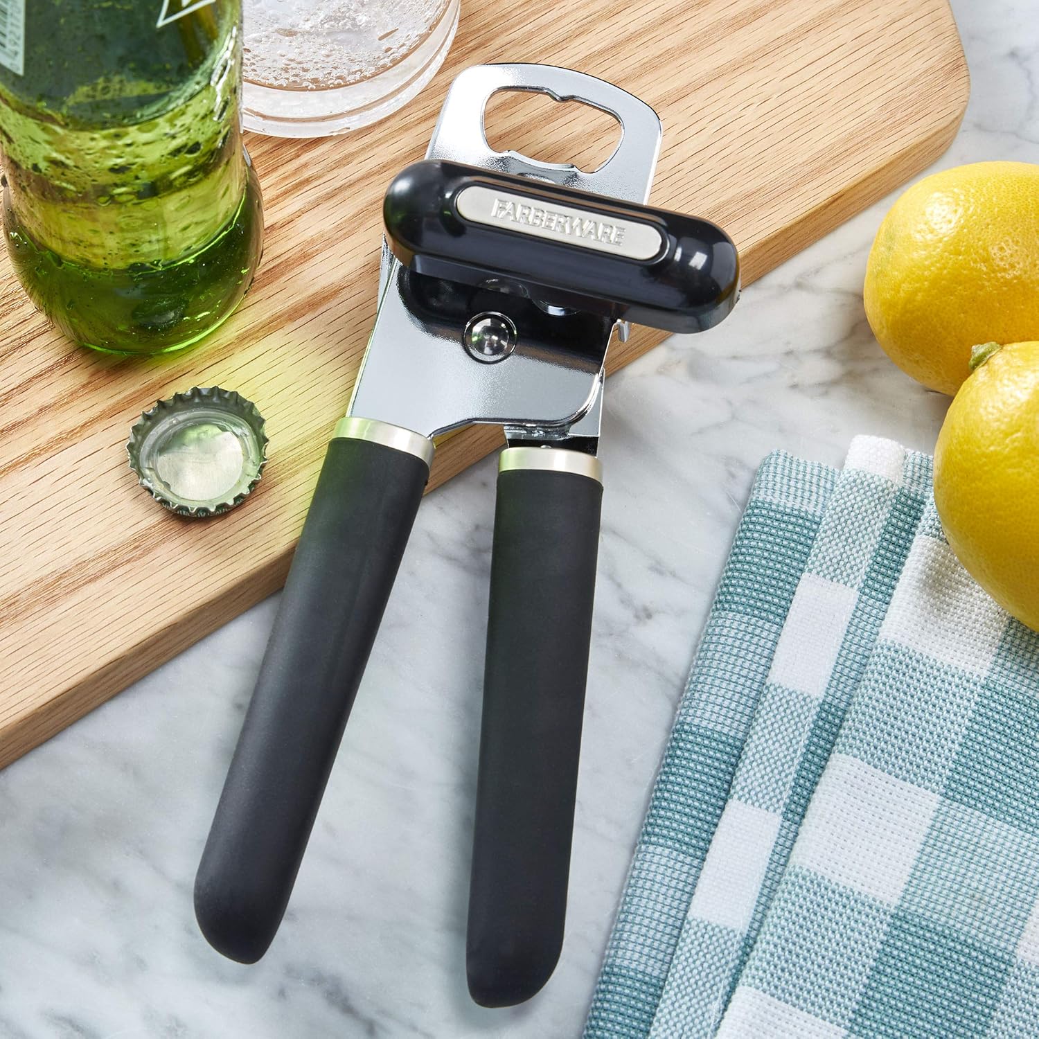 Farberware Pro 8-Inch Can Opener Black