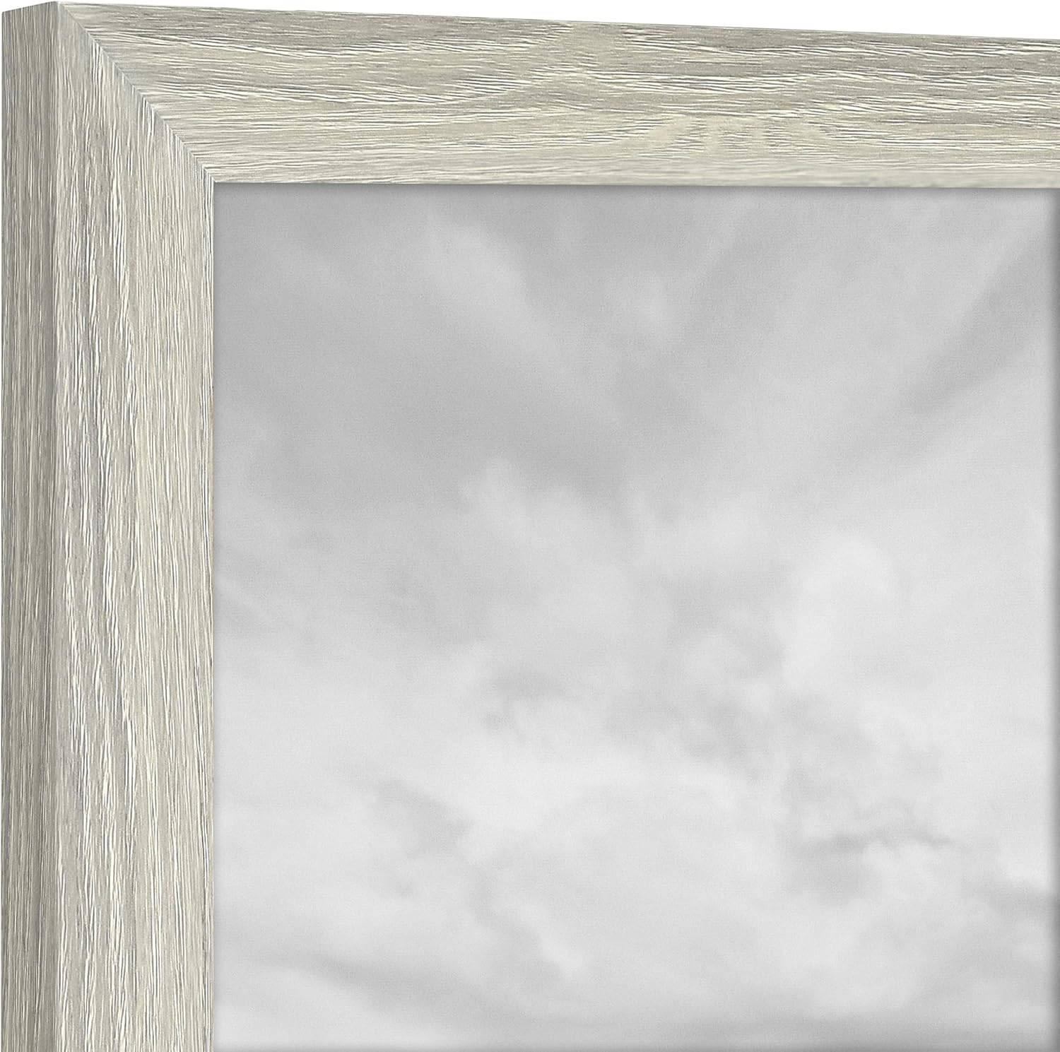 MCS Studio Gallery 8x10 Picture Frame Gray Woodgrain 4-Pack