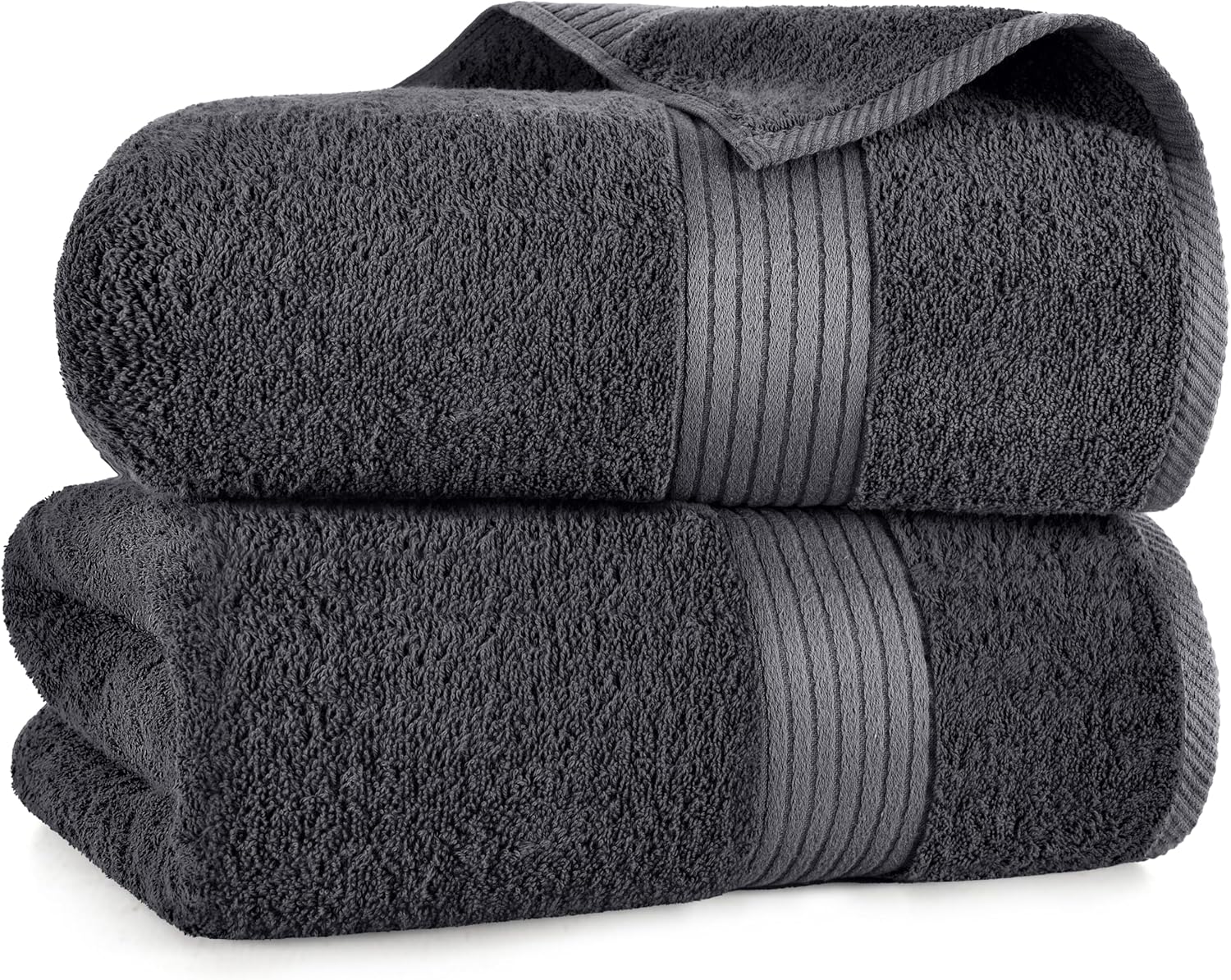 Utopia Towels Extra Large Bath Sheets 2 Pack Grey